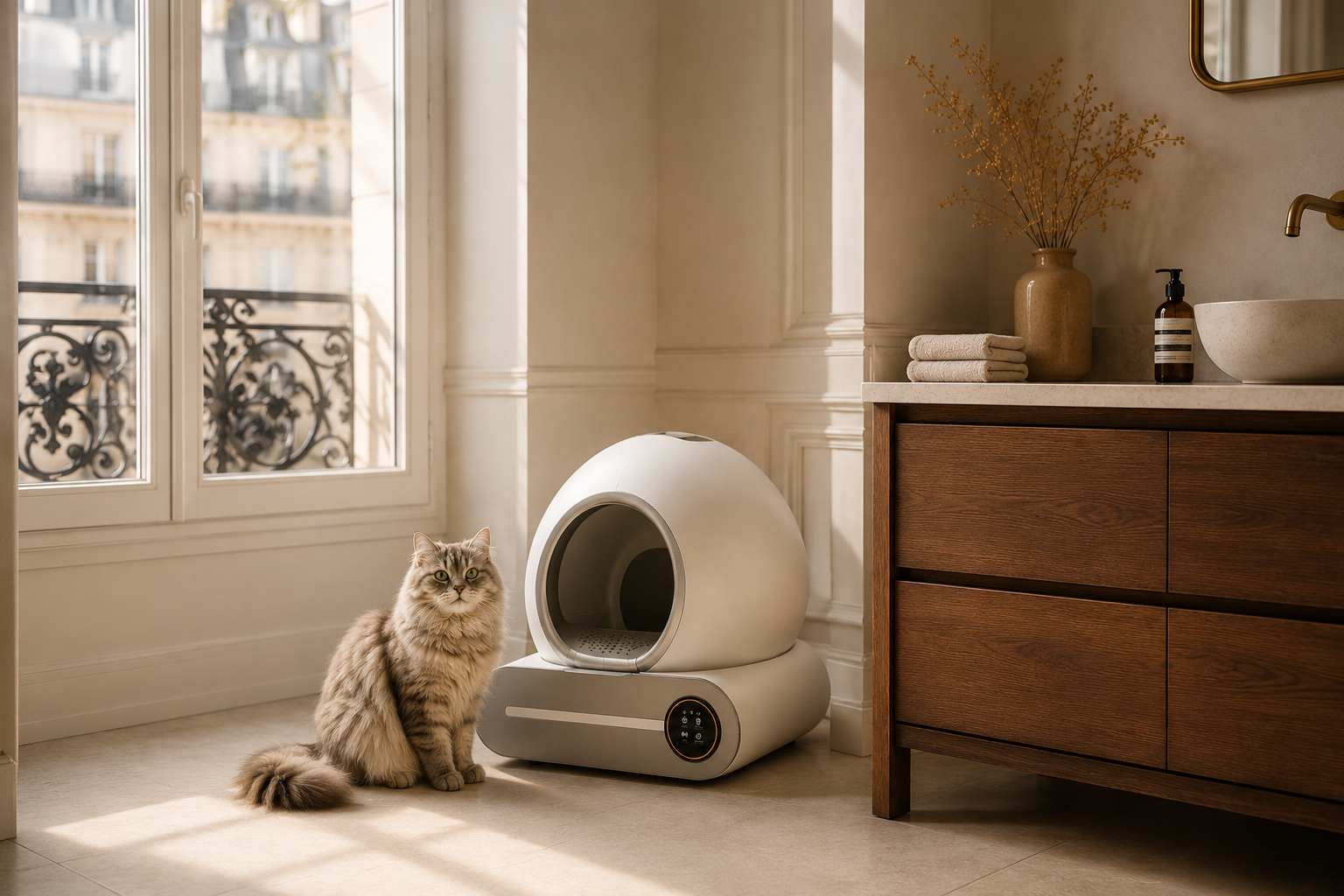 Litière autonettoyante pour chat : ce qui change vraiment dans votre quotidien Image