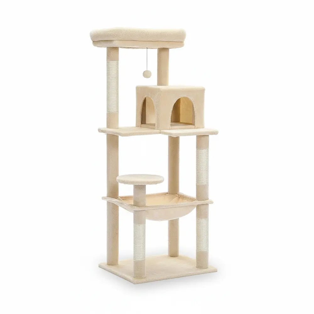 Arbre à chat adulte beige