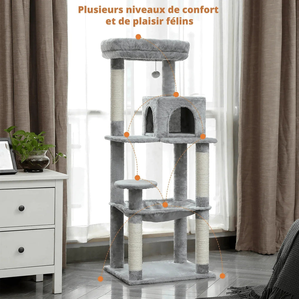 Arbre à chat adulte multi niveaux