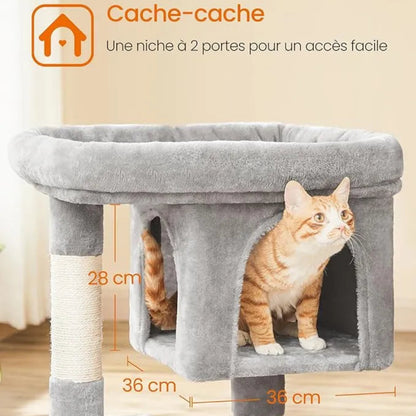 Arbre à chat cachette