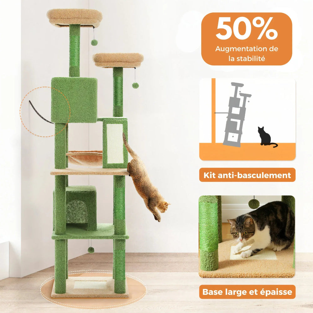 Arbre à chat XXL kit anti basculement
