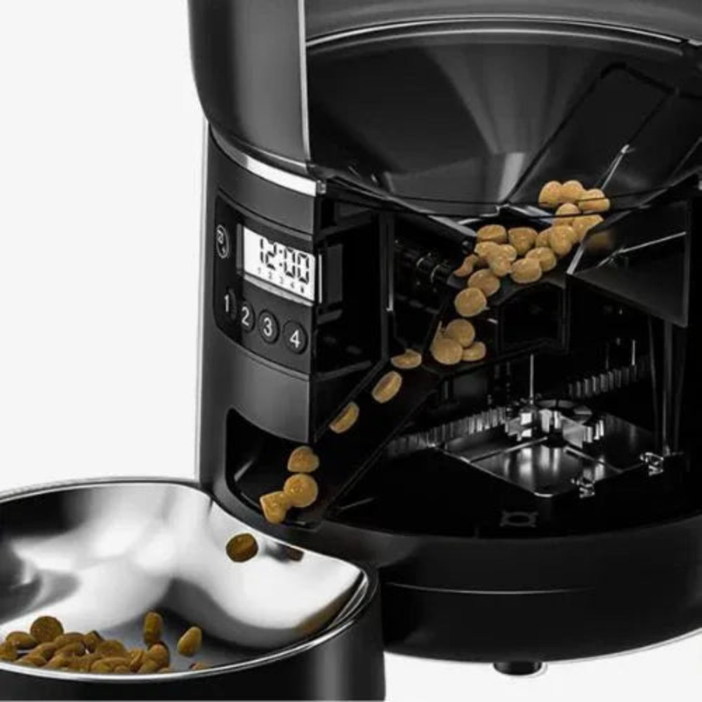 Distributeur automatique de croquettes chat système de dosage