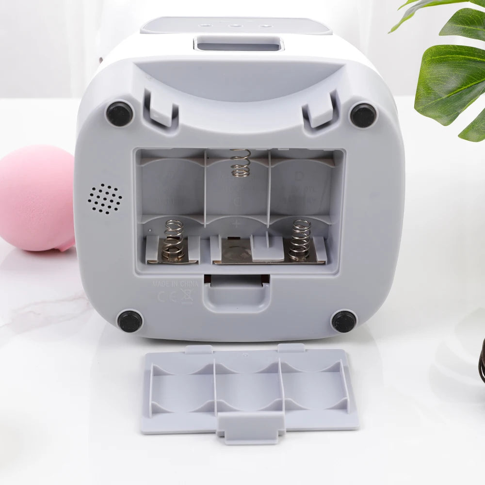 Distributeur de croquette pour chat connecté support batterie