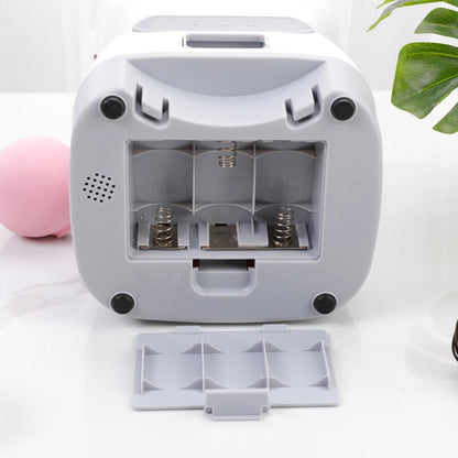 Distributeur de croquette pour chat connecté support batterie