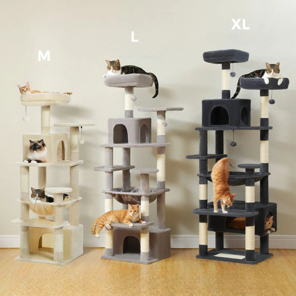 grand arbre à chat guide des tailles