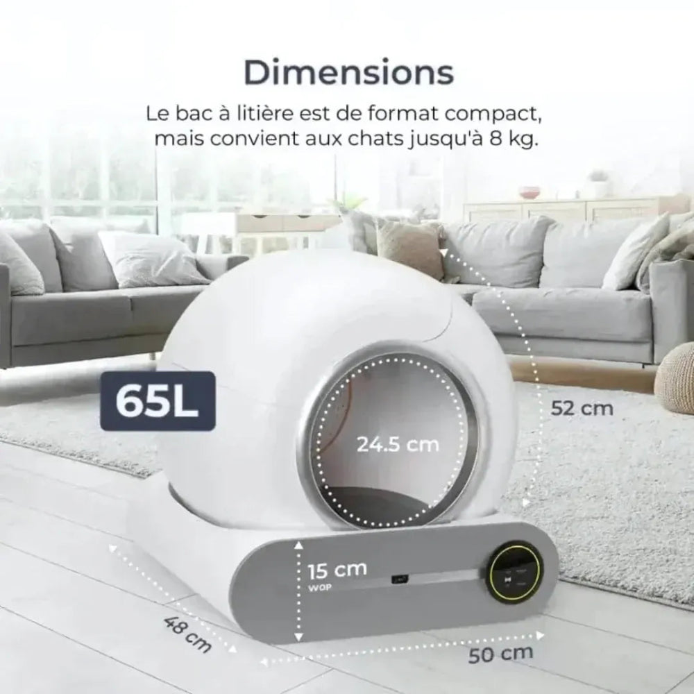 Litière autonettoyante dimension Image